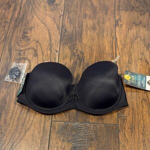 Vanity Fair Black underwire Strapless 5way Bra